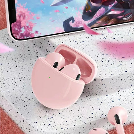 Original Pro6 TWS Wireless Bluetooth Headset Bluetooth 5.3 Earphones Sport Earbuds Smart Touch Music Headset For All Smartphones