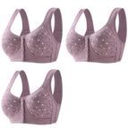 3Pcs Purple / One Size / 46-105