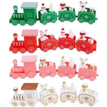 Happy New Year Christmas Train, Halloween Ornament with Moving Train, Home Noel Gifts, Children's Birthday Cake Decoration, 2026
