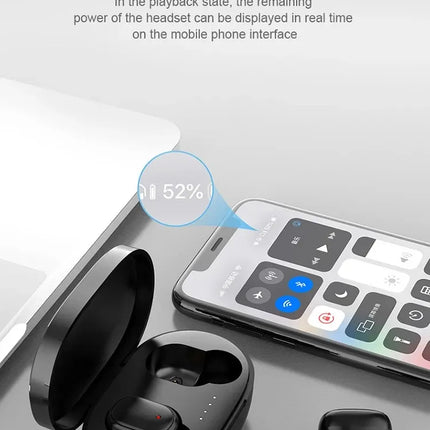 Original A6S TWS Wireless Bluetooth Headset Earphone Bluetooth Sport Inear Earbuds Headset with Mic for Xiaomi Iphone Lenovo