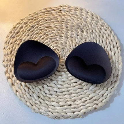 2pcs Silicone Bra Inserts Breast Pads Sticky Push-up Women Bra Cup Thicker Nipple Cover Patch Bikini Inserts for Swimsuit Gifts