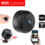 A9 Portable WiFi Wireless Mini Camera Security Monitoring with Voice Recorder for Infants/Pets Smart Home Video Surveillance