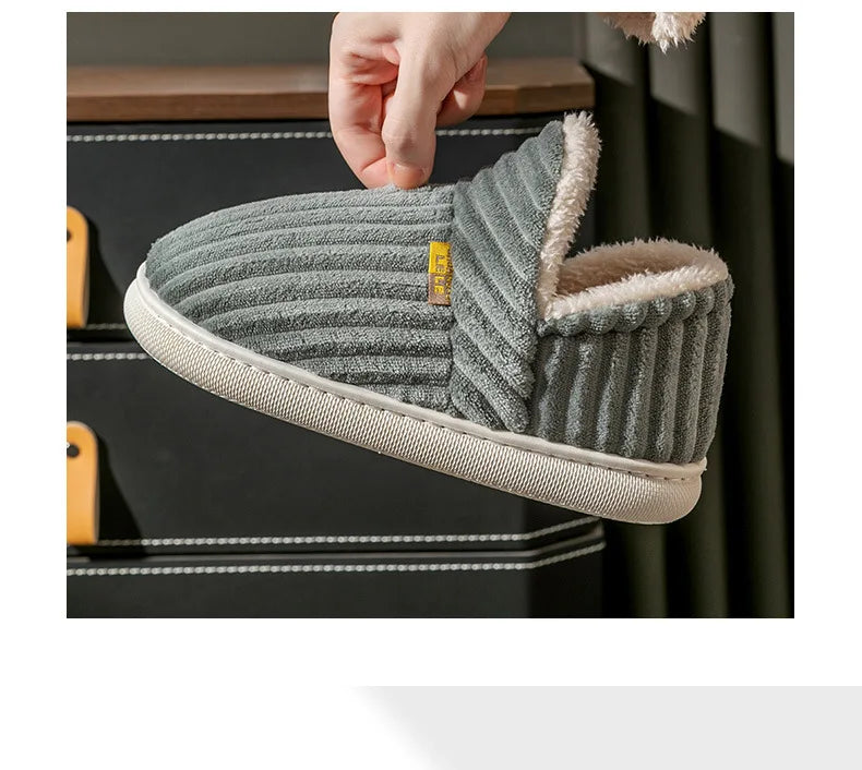 Asgard Classic Plush Slippers For Women Winter 2024 New Outdoor Fluffy Warm Boots Leisure Cotton Shoes Indoor Cozy Home Slides