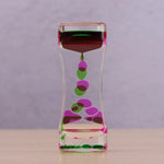 1PC Liquid Motion Bubbler Hourglasses Timer Movement Sensory Toys for Kids Adults Stress Relief Props Home Office Desktop Decor