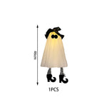 Halloween LED Light Up Witch Ghost for Halloween Party Home Indoor Outdoor Yard Decoration Scary Hanging Ornaments Gift
