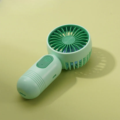 1PC USB Mini Rechargeable Portable Fan with 3 Speeds, Handheld Fan for Gift Choice, Perfect For Office, Outdoor, Travel, Camping