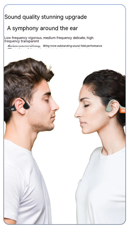XIAOMI Neckband I18PRO Bluetooth 5.3 Headphones Bone Conduction Sport Earbuds HiFi Sound TWS Earphones Wireless Headest With Mic