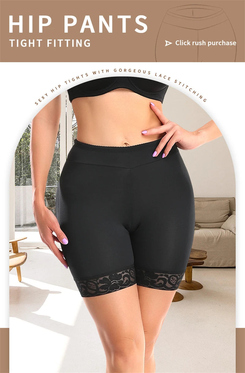 Butt Lifter Shapewear Shorts Women Fake Booty Hip Enhancer Body Shaper Waist Trainer Belly Control Panties Body Shapewear Fajas