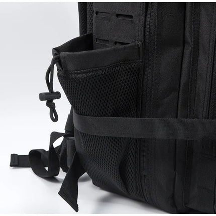 QT&QY 50L Tactical Backpack survival Bag Hunting MOLLE Backpack GYM For Men EDC Outdoor Hiking Rucksack Witch Bottle Holder