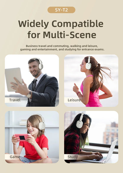 Xiaomi Mijia Wireless Headphone 3D Spatial Audio Earphone Bluetooth 5.3 Headset 40mm Driver Foldable Over Ear Headphone 70H