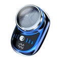 Mini Afeitadora Eléctrica De Viaje Para Hombre, Máquina De Afeitar Con Carga USB, Lavable, Para Barba Y Cara, Tama?o De Bolsil