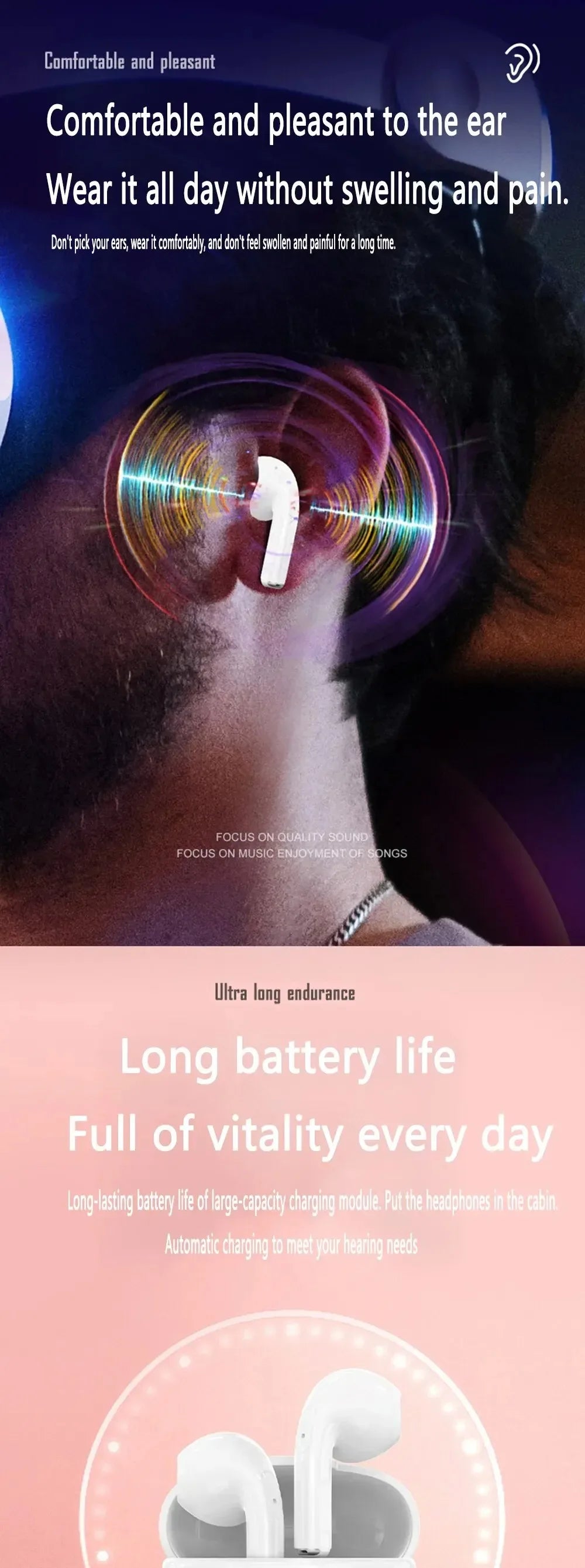 NEW Original A2Pro TWS True Wireless Bluetooth Earphones Headphones Mini Earpone Headset For Huawei Android Apple iPhone Earbuds