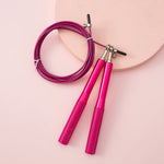 Steel wire skipping rope fitness sports equipment bearings skipping rope middle school students training aluminum alloy