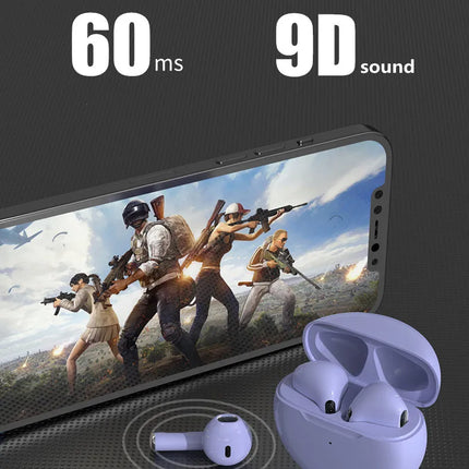 Original Air Pro 6 TWS Wireless Headphones Fone Bluetooth Earphones Mic Pods InEar Earpods Pro6 sport Headset For Xiaomi