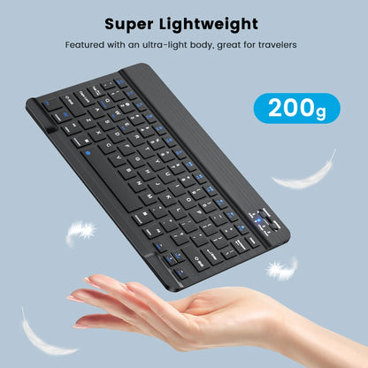 Spanish French Bluetooth Wireless Keyboard Azerty Russian For iPad Mac PC Tablet Cell Phone Laptop And Mouse Mini With N Gamer