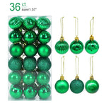 1box Christmas Balls Christmas Tree Ornaments Ball Xmas Hanging Tree Pendants Home Party Decor 2026 New Year Gift Noel Navidad