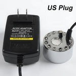 Mini LED Pumpkin Light Fogger Water Fountain Pond Fog Machine For Halloween Christmas Easter Party Festival Decoration 2023