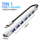 7-IN-1 Silver TYPE C
