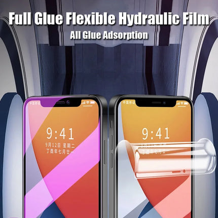 5Pcs Hydrogel Film Full Cover For iPhone 11 12 13 14 15 Pro Max Screen Protector For iPhone 15 14 13 12 11 Film Not Glass