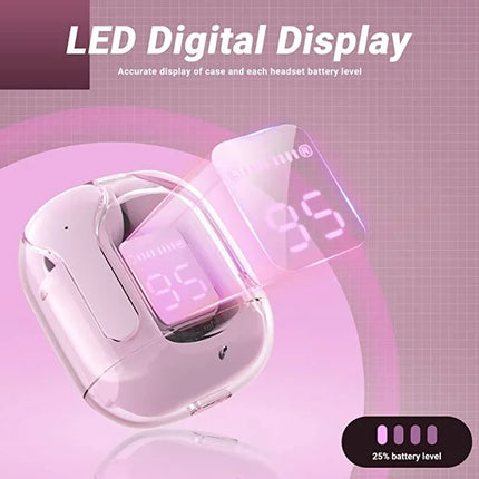 T2 TWS Wireless Earphone Bluetooth 5.3 Headphones Sport Gaming Headsets Noise Reduction Earbuds Bass Touch Control