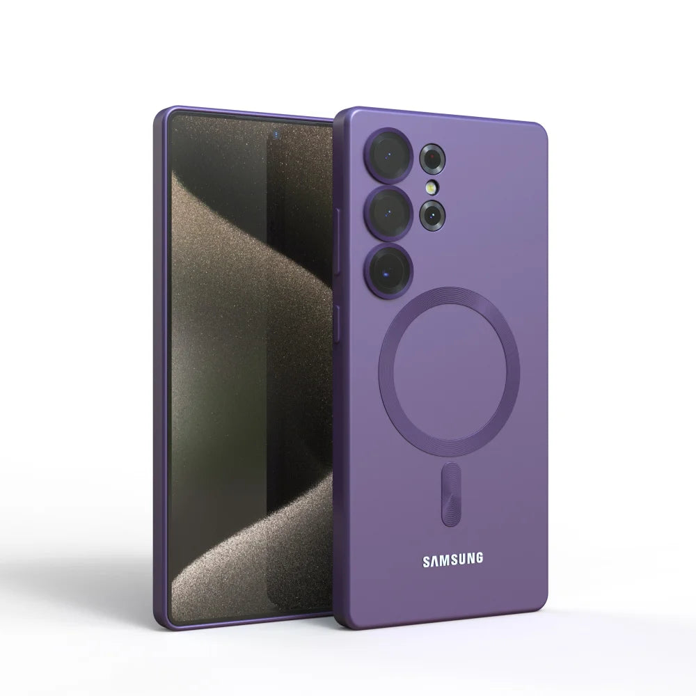 Soft Silicone Case For  Galaxy S25 Ultra S25 Plus S25Ultra S21 FE S23 S24 With Camera Lens Full Covers