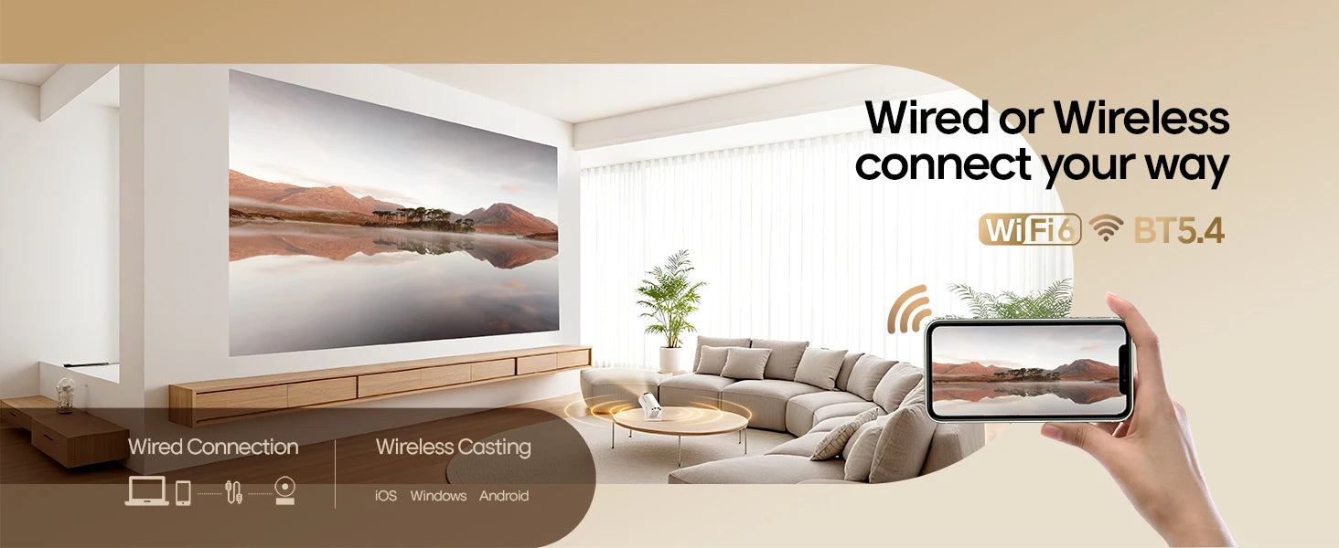 Magcubic Home Cinema Projector HY300 PRO