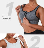 Yoga Fitness Bra Shock-absorbing Sports Bra Breathable and Quick Drying Training Running WOMEN'S Underwear