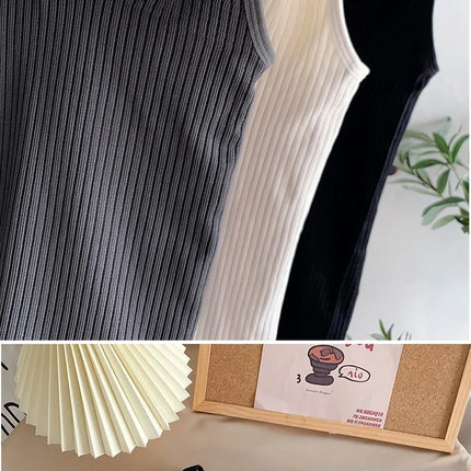 Camisole Warm Sling Vest Top Bottoming Cloth Winter Velvet Thickened Undershirt Women Solid Color Slim Cozy Thermal Underwear