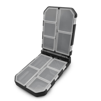 LUREHOLIC Fishing Tackle Boxes for Lure Accessories Storage Snap, Swivel, Jig Head, Hooks, Aji Lure Baits,Tungsten Weights, etc
