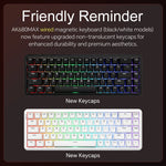 AJAZZ AK680 MAX Magnetic Switch Mechanical Keyboard 60% Rapid Trigger 0.01mm 8K/1K Return 68 keys Wired/Wireless Gaming Keybaord