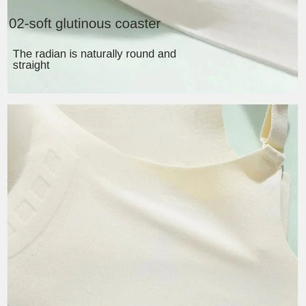Flat Chest Solution Bra for Women Thickened Push Up Cups No Steel Ring Seamless Invisible Lift Small Chest Enhancement B C Cup