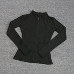 Sports Coat Women's Shirt Yoga Slim Long Sleeve Fast Running Thin Pilates Fitness Suit Top Clothing