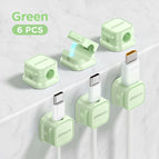 6 Pcs Green