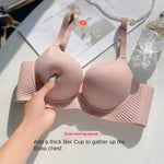 2024 New Push Up Bra for Small Chest  Ultra Thick 6CM Padded No Steel Ring Comfortable & Sexy Lift Lingerie for Flat Chest Women