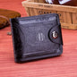 Fashion Wallets With 100 US Dollar Pattern Wallet Male Leather Photo Card Holder Large Capacity