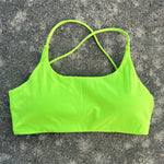 Solid Color Underwear Cross-back Women Fitness Bra Yoga Vest Gym Sport Top Hollow back Push With Chest Pad Four shoulder straps