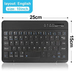 10 inch Bluetooth Keyboard for tablet ipad Keyboard and Mouse Kit for ipad Xiaomi Samsung Huawei Lenovo For Android ios Windows