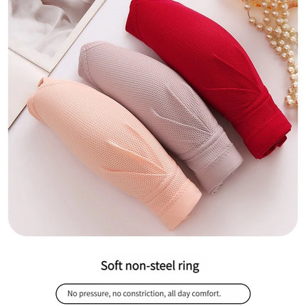 New Large Size Front Closure Mom Back Underwear Thin Section Comfortable Breathable Push Up Bra Glossy Lingerie For Women Sütyen