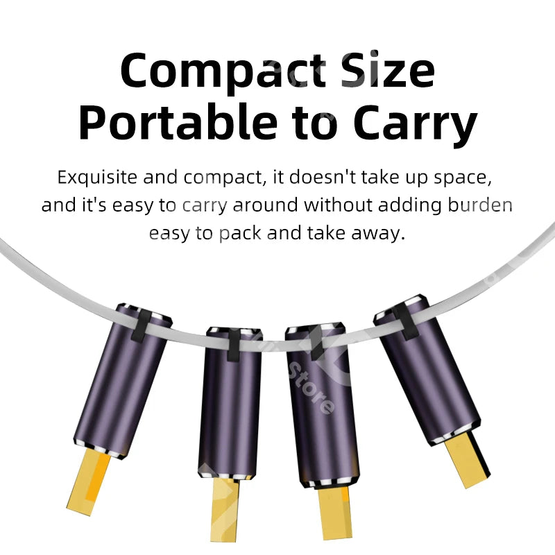 Mini DP to Displayport 1.4 Adapter Converter 8K@60Hz Bi-Directional DP to Mini DP Male to Female Cable Extender for MacBook Pro