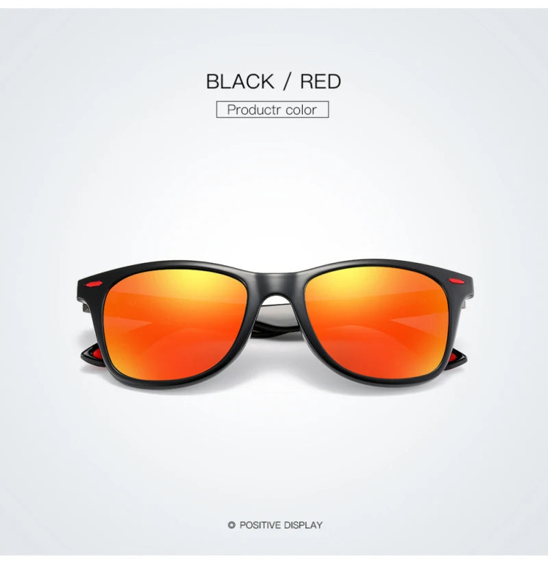 Fashion Classic Polarized Sunglasses Men Women Square Sun Glasses Anti-glare Goggle Travel Fishing Cycling Sunglasses UV400