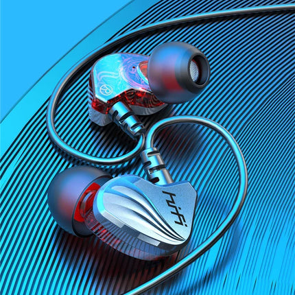 HIFI 6D Surround Bass In-Ear Wired Headphones 3.5mm Type C Earphone Sports Waterproof Gaming Headset Handfree Earbuds with Mic