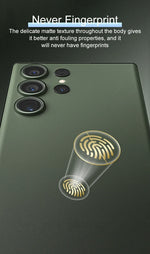 UltraThin 0.3mm shockproof transparent Outer case For Samsung Galaxy S24 Ultra Plus Solid Color Clear Frosted Matte PP Hard Case