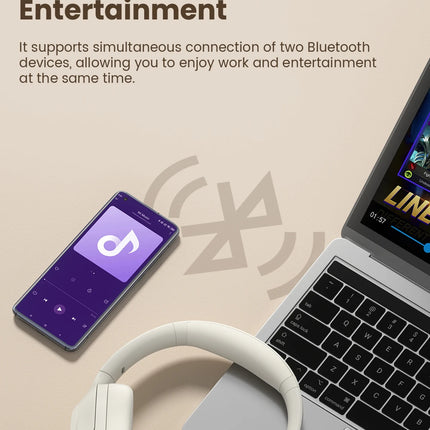 HAYLOU S35 ANC Wireless Headphones Over-ear 42dB ANC Headphone Bluetooth 5.2 40mm Dynamic Driver 60-hour Battery Life Earphones