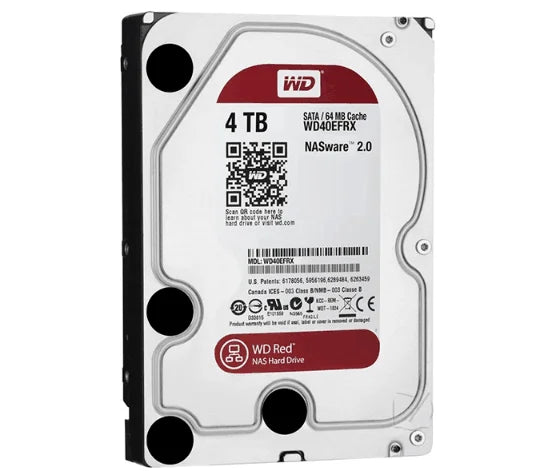 Western Digital WD 4TB 2TB 3TB 6TB Red NAS Hard Disk Drive 3.5"  Internal Hard Drive  SATA 6Gb/s 64MB Cache For Desktop