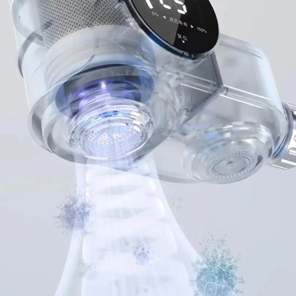 New Youpin Water-power Sterilization Faucet Water Purifier Ultraviolet Deep Sterilization 8-stage Fine Filtration Heating Faucet