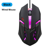 Bluetooth 5.2 Mouse RGB 2.4G Wireless Mouse Dual-Mode Gaming Mouse 6 Buttons Silent Mouse For MacBook Tablet Laptops Computer