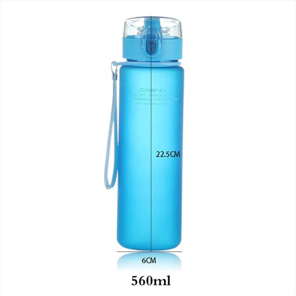 400/560ml Water Bottle Sport Frosted Tour Outdoor Leak Proof Seal Child School Water Bottles for Girl Drinkware Water Bottles