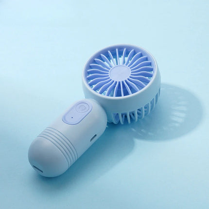 1PC USB Mini Rechargeable Portable Fan with 3 Speeds, Handheld Fan for Gift Choice, Perfect For Office, Outdoor, Travel, Camping