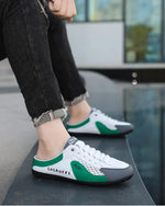 Men's Fashion Soft-soled Half Slippers Summer Men Trendy Bottom Casual Shoes Soft Sole Support Shoes Sneakers Zapatos De Hombre