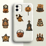 50/100PCS Retro Halloween Stickers Terrifying Pumpkin Luggage Phone Graffiti Laptop Wall Scrapbook Motorcycle DIY Kids Gifts